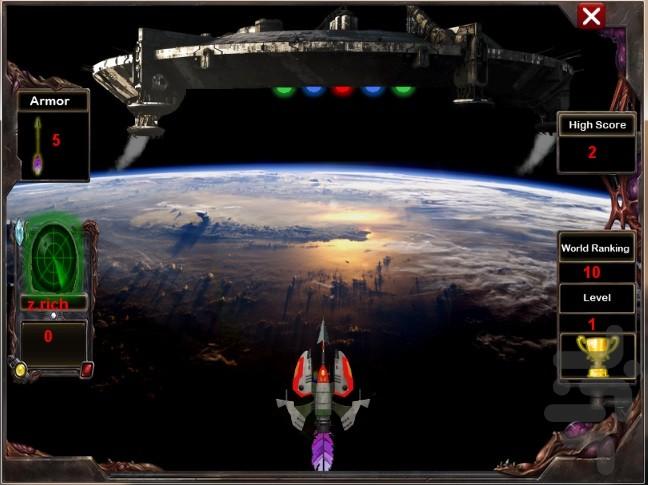 GALAXY WAR - Gameplay image of android game