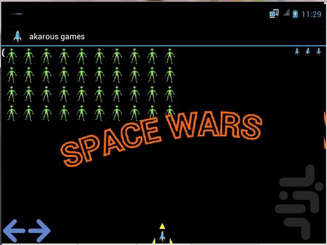 Space Wars - Gameplay image of android game