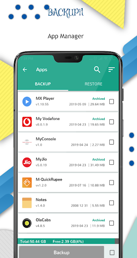 BACKUPit-Apps Backup & Restore - Image screenshot of android app