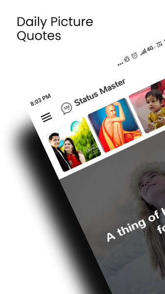 Status Master: eBooks & Quotes - Image screenshot of android app