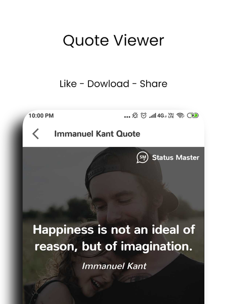 Status Master: eBooks & Quotes - Image screenshot of android app
