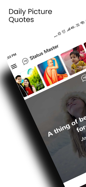 Status Master: eBooks & Quotes - Image screenshot of android app
