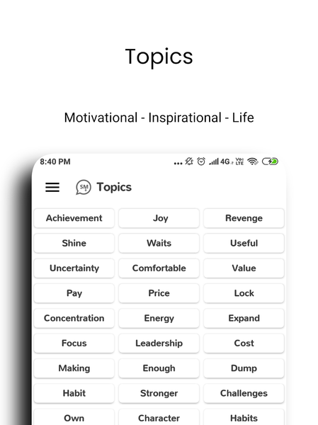 Status Master: eBooks & Quotes - Image screenshot of android app