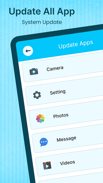 Update All App : System Update - Image screenshot of android app