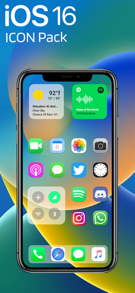 iOS 17 Icon pack & Wallpapers - Image screenshot of android app