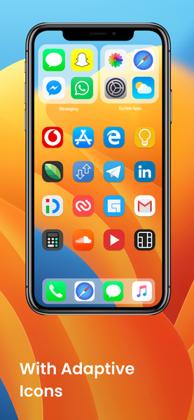 iOS 17 Icon pack & Wallpapers - Image screenshot of android app
