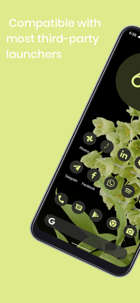 Material You Dynamic Icon pack - عکس برنامه موبایلی اندروید