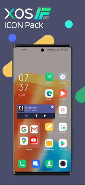 XOS 13 Icon pack 2024 - عکس برنامه موبایلی اندروید