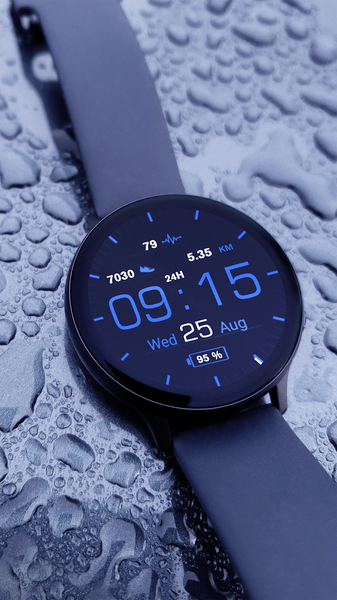 Casual Watchface AKM Wear OS - Image screenshot of android app