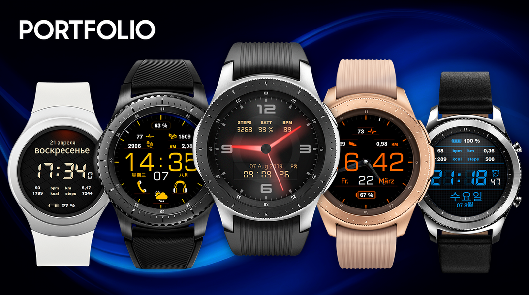 Casual Watchface AKM Wear OS - Image screenshot of android app