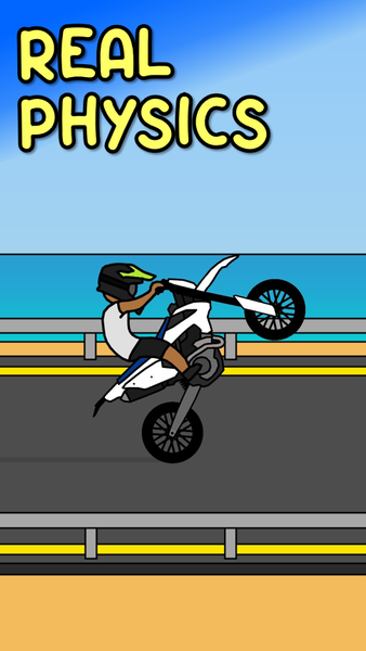 Wheelie Life - Gameplay image of android game