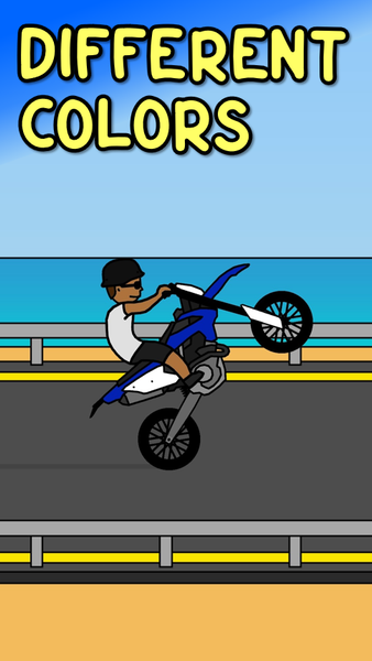 Wheelie Life - Gameplay image of android game