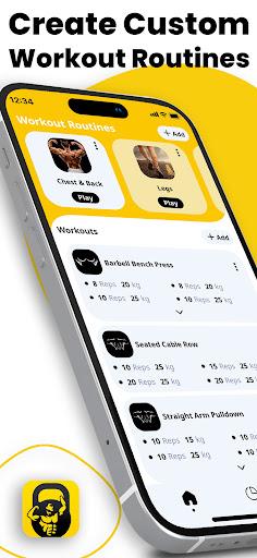 Workout Planner Gym Tracker - عکس برنامه موبایلی اندروید