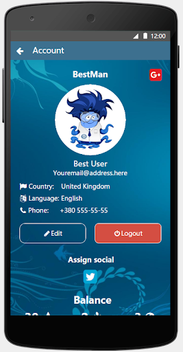 A Keyboard - عکس برنامه موبایلی اندروید