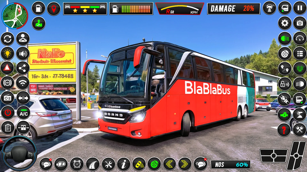 Coach Bus Driving Euro Bus ۳D - عکس بازی موبایلی اندروید