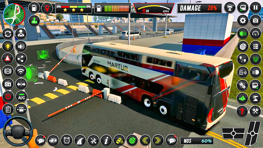 Coach Bus Driving Euro Bus ۳D - عکس بازی موبایلی اندروید