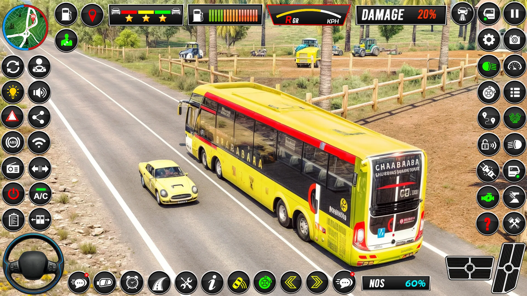 Coach Bus Driving Euro Bus ۳D - عکس بازی موبایلی اندروید