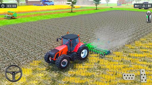 Tractor Farming Job Simulator - Gameplay image of android game