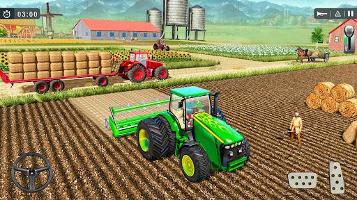 Tractor Farming Job Simulator - Gameplay image of android game