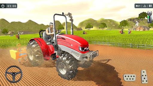 Tractor Farming Job Simulator - Gameplay image of android game