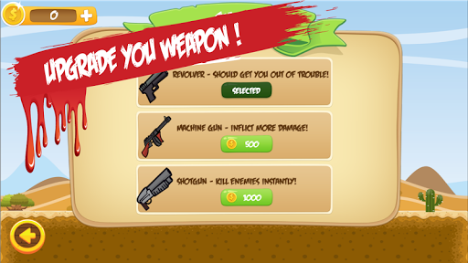 Cowboy Zombies Shooting Games - Gameplay image of android game