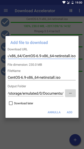 Download Manager Accelerator - Image screenshot of android app