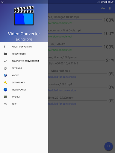 Video Converter - عکس برنامه موبایلی اندروید