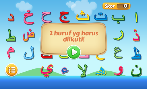 Belajar mudah Hijaiyah - Gameplay image of android game
