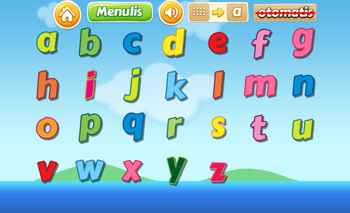 Mudah Belajar Abjad - Gameplay image of android game