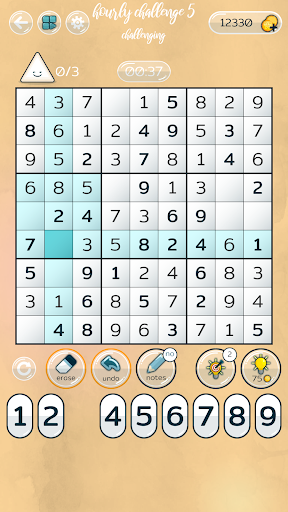 Sudoku IQ Puzzles - Free and Fun Brain Training - عکس بازی موبایلی اندروید