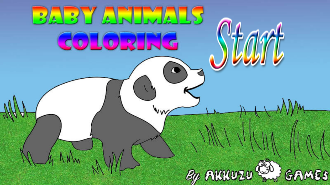 Baby Animals Coloring Game - Gameplay image of android game