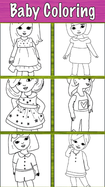 Baby Coloring Book for Toddler - Gameplay image of android game