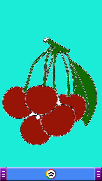 Fruits Coloring Book Game - عکس بازی موبایلی اندروید