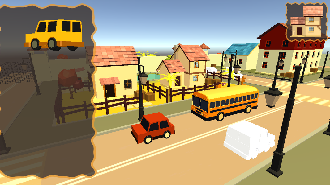 Vehicle Matching Puzzle - 3D G - Image screenshot of android app