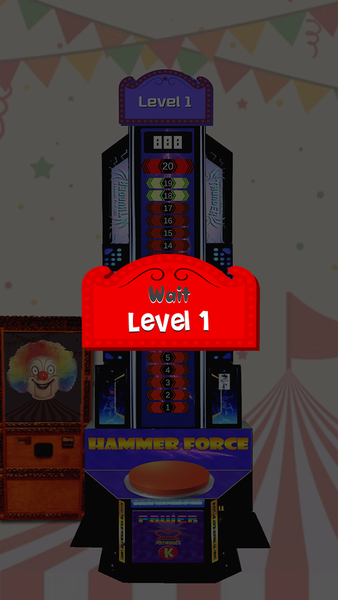 Hammer button clicker game - عکس بازی موبایلی اندروید