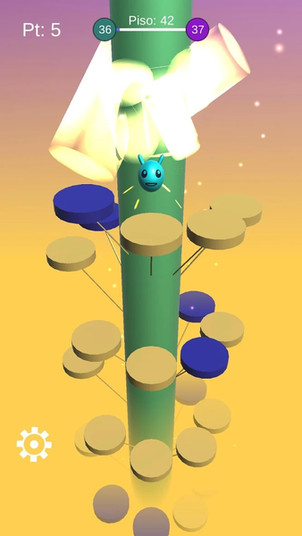 Hell tower jump game - عکس بازی موبایلی اندروید