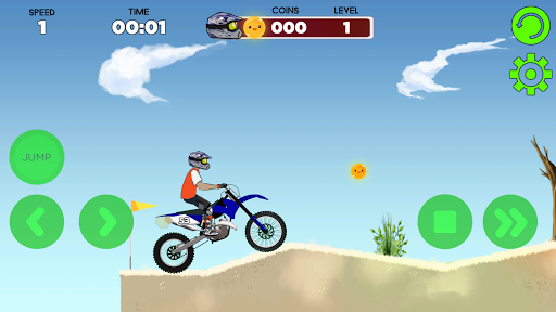 Enduro extreme motocross stunt - Image screenshot of android app