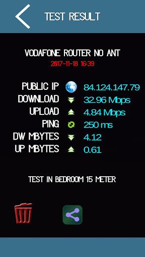 Internet wifi 5g speed test - Image screenshot of android app