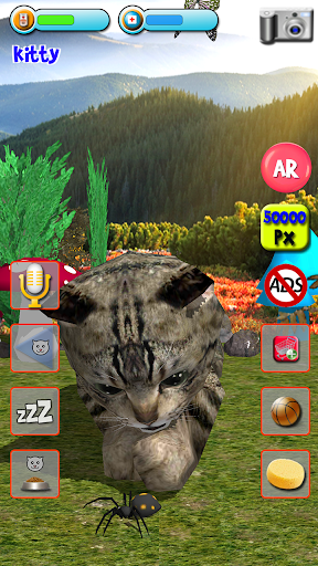 Talking Kittens virtual cat - عکس بازی موبایلی اندروید