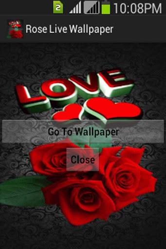 Rose Live Wallpaper - عکس برنامه موبایلی اندروید
