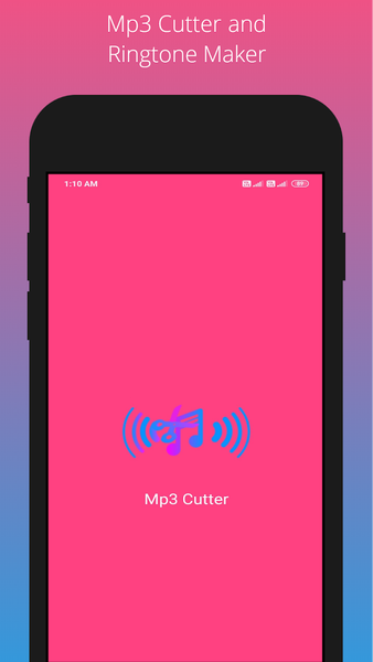 Mp۳ Cutter and Ringtone Maker - عکس برنامه موبایلی اندروید