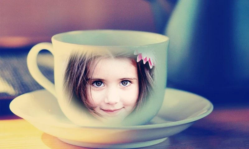 Coffee Mug Photo Frame - Image screenshot of android app