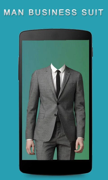 Man Business Suit - Image screenshot of android app