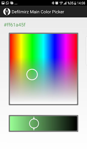 Defilmirz Watchface Settings - Image screenshot of android app