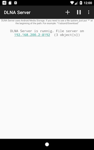 DLNAServer - Image screenshot of android app