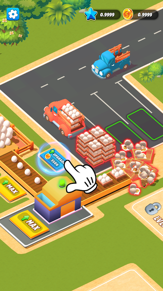 Idle Farm Factory - Gameplay image of android game