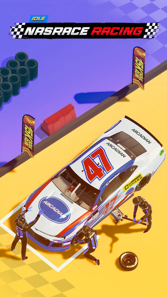 NASRACE ۳D : Car Racing Game - عکس بازی موبایلی اندروید