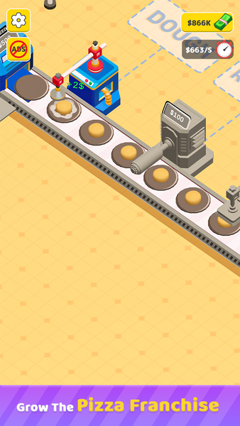 Idle Pizza Production Tycoon - عکس بازی موبایلی اندروید