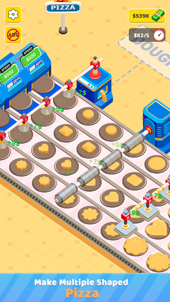 Idle Pizza Production Tycoon - عکس بازی موبایلی اندروید