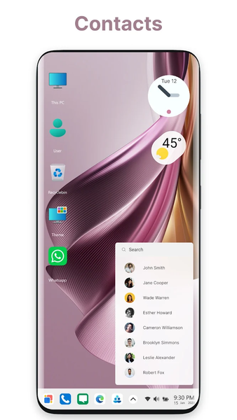 Win 12 Launcher - Image screenshot of android app